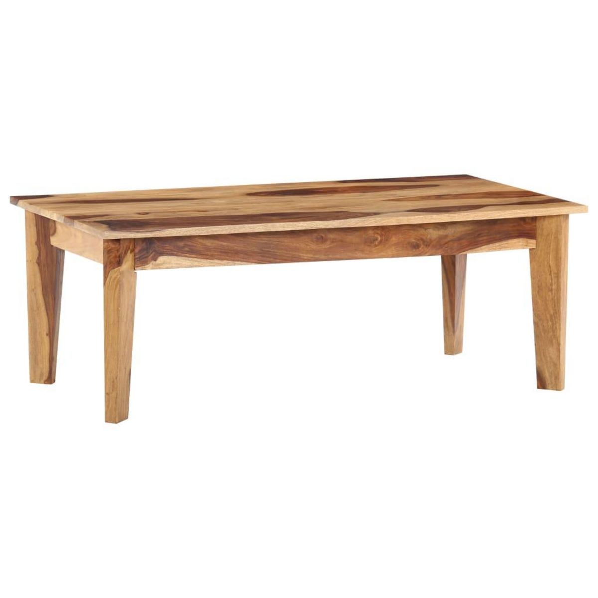 VIDAXL Table basse 110x60x40 cm Bois de Sesham massif