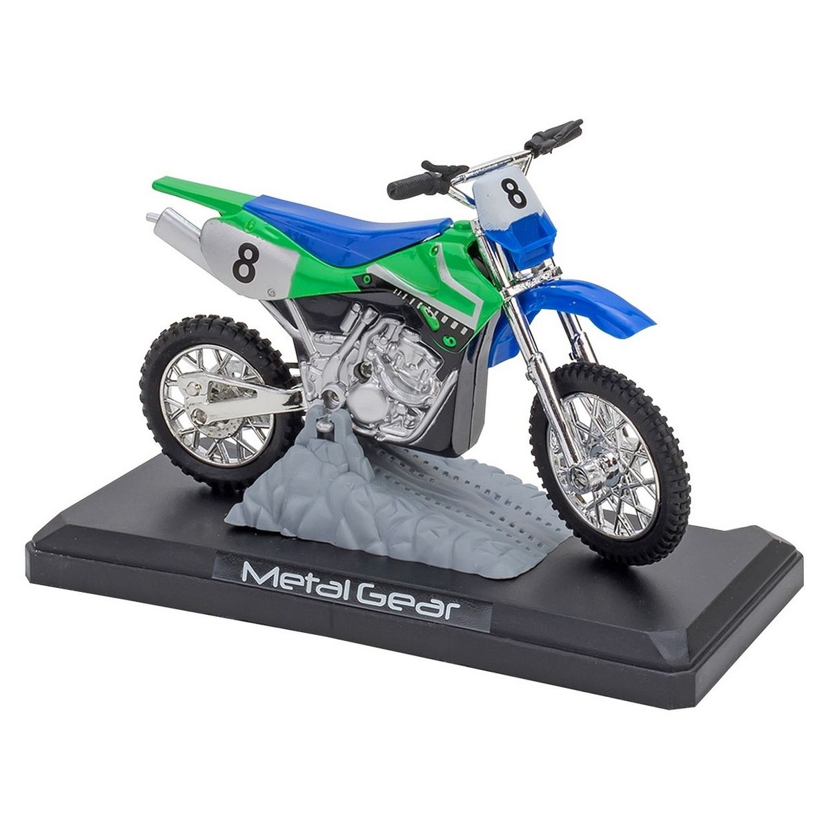 Spidco Miniature moto cross Die cast échelle 1/18e pas cher 