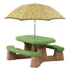 Step2 Table pique-nique Naturally Playful avec parasol