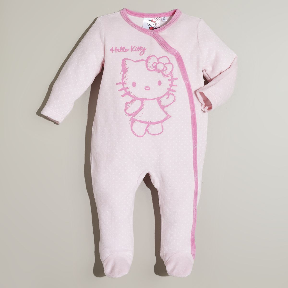 Pyjama bébé pression online devant