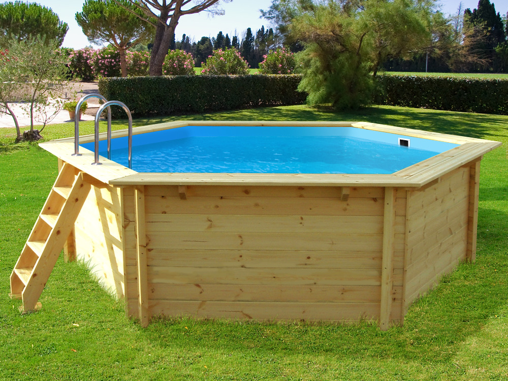 Piscine hors sol en bois : choisir sa piscine bois hors sol