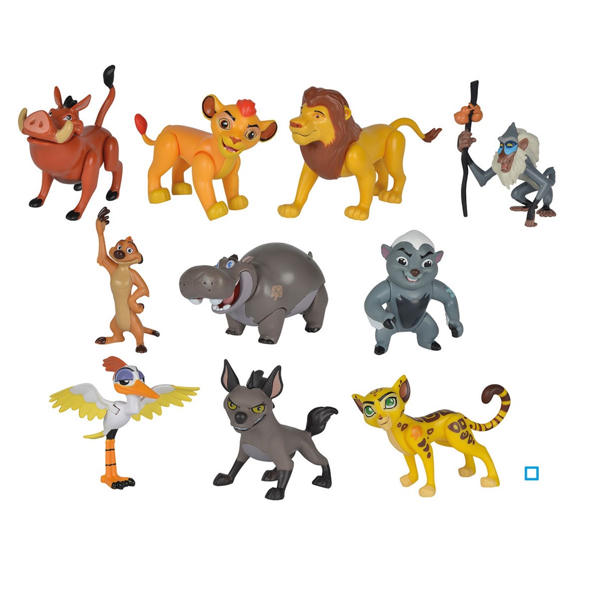 SIMBA Coffret 10 Figurines Le Roi Lion - Disney pas cher 