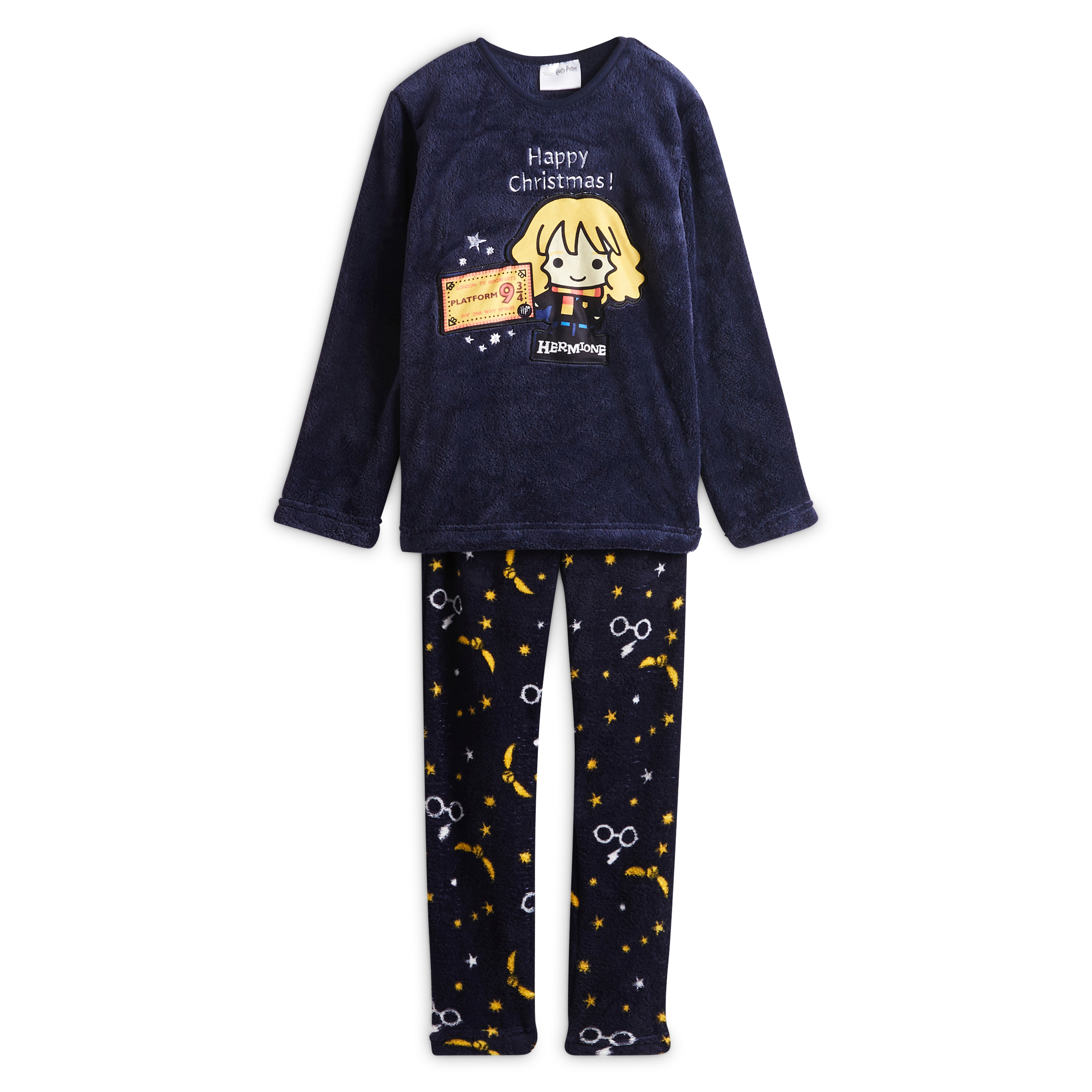 HARRY POTTER Ensemble pyjama peluche fille pas cher Auchan