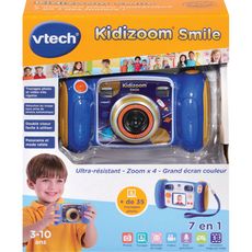 VTECH Appareil photo numérique Kidizoom Smile Bleu