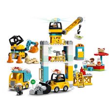 LEGO DUPLO Construction 10933 - La Grue Et Les Engins