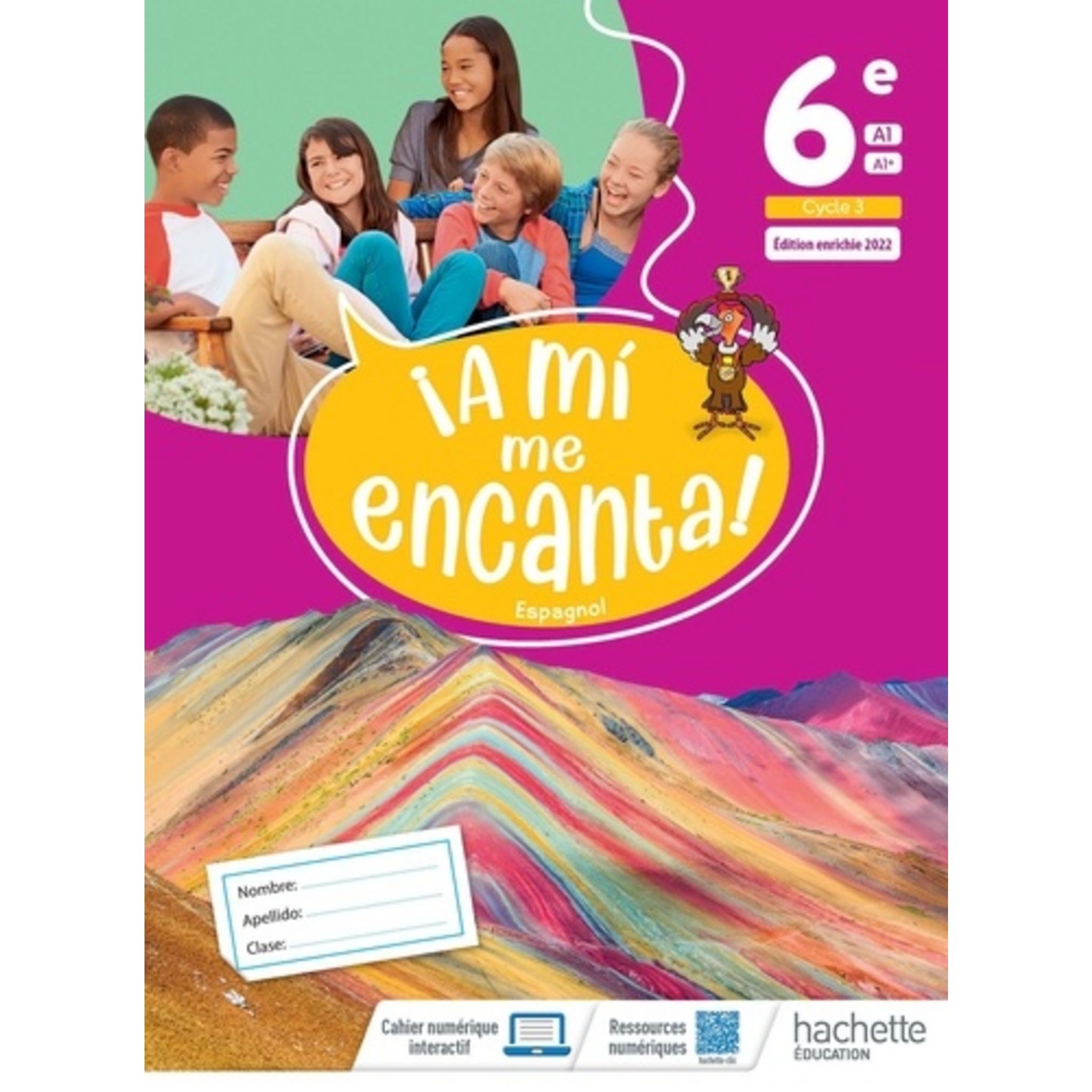 Manuel A Mi Me Encanta 5eme ESPAGNOL 6E A1-A1+ A MI ME ENCANTA! EDITION 2022, Delhaye Isabelle pas cher  - Auchan.fr