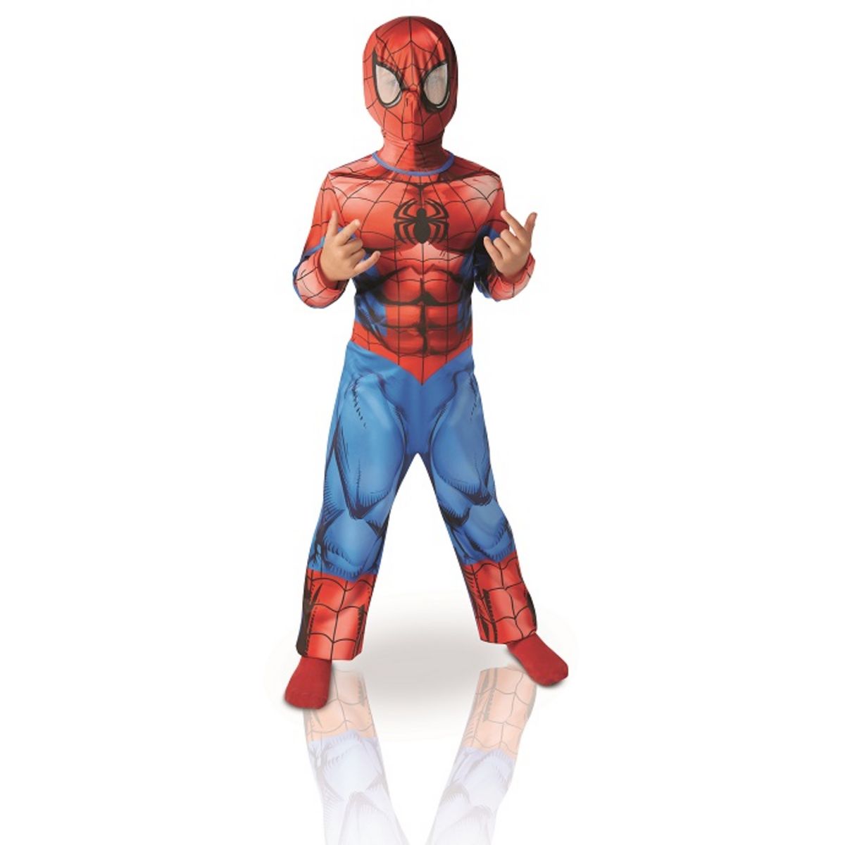 RUBIES Déguisement ultimate Spiderman Taille M - 5/6 ans pas cher