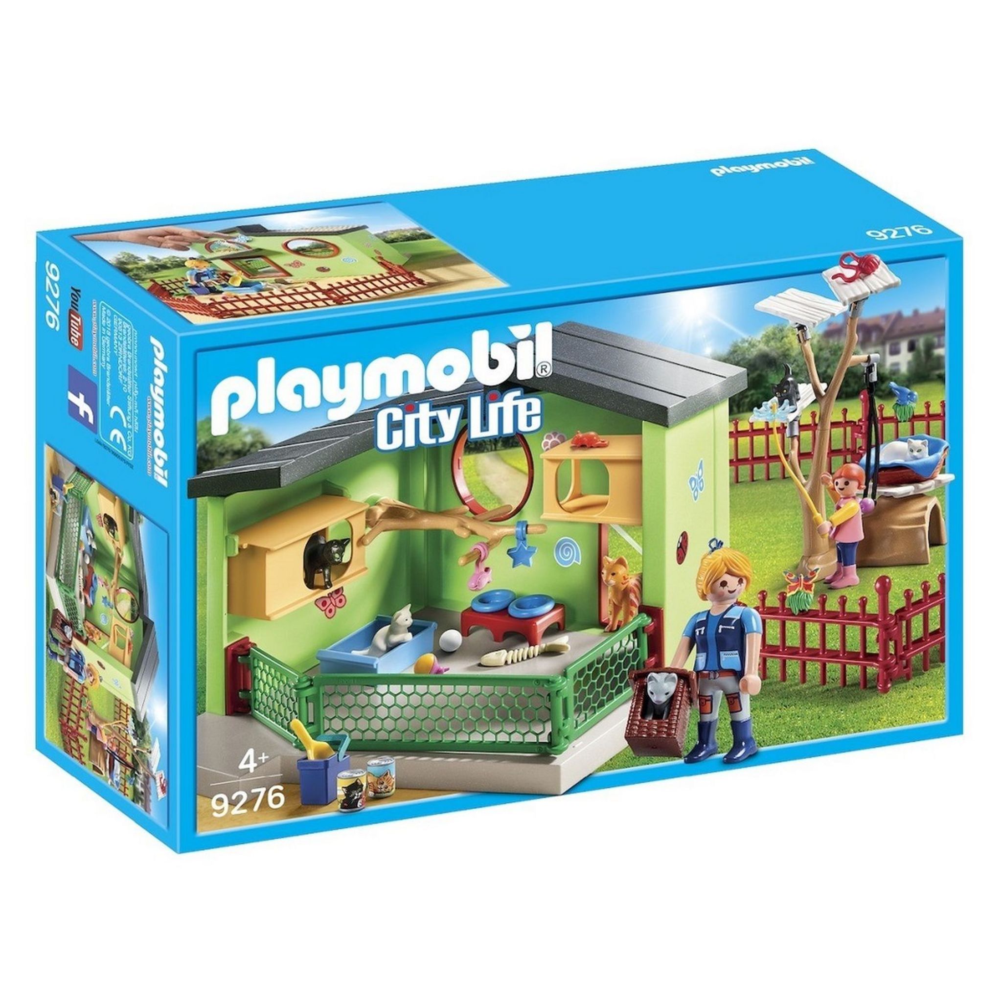 PLAYMOBIL - Chalet - 5 personnages - Espaces de jeux - Playmobil City Life