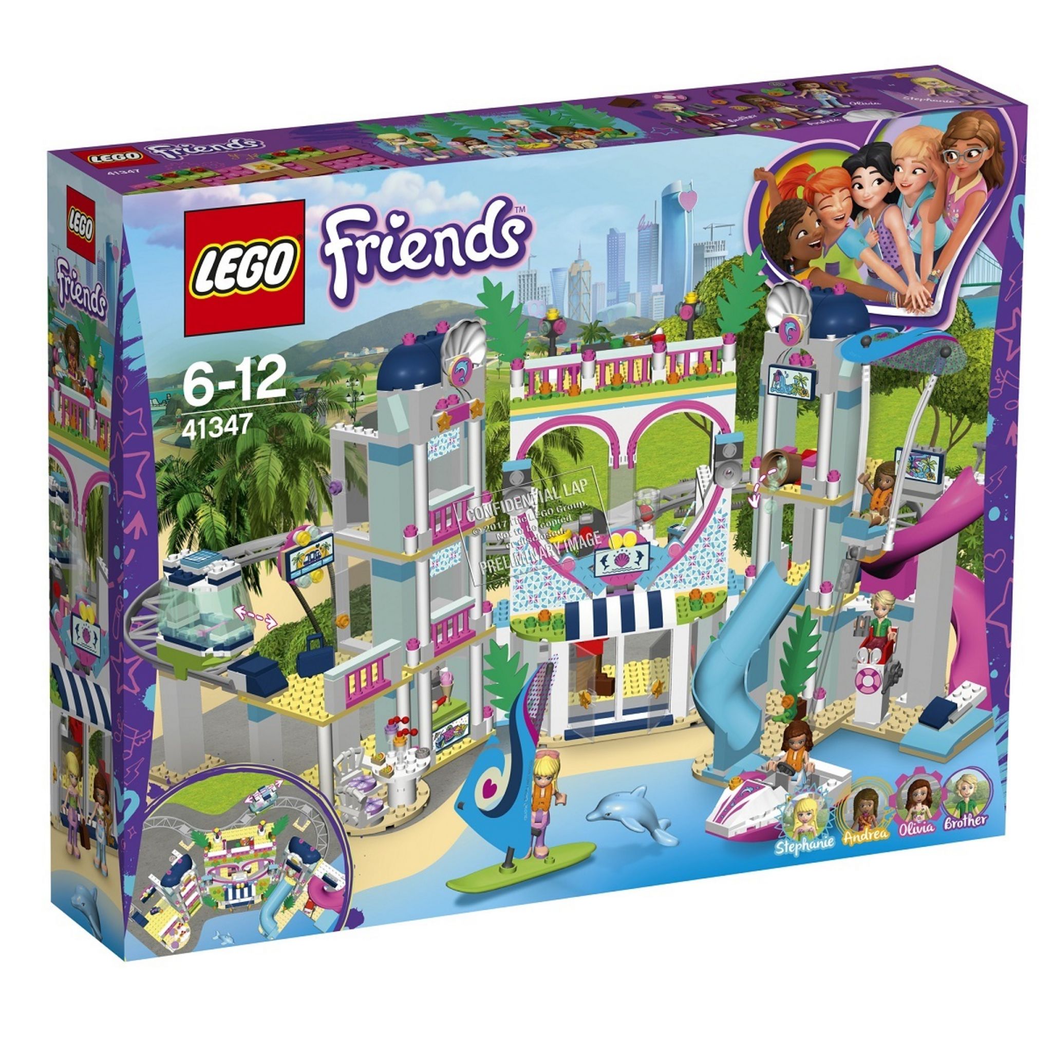 LEGO Friends 41347 Le complexe touristique d Heartlake City pas