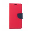 amahousse Housse rouge pour Nokia 2 folio grainé fermeture par languette aimantée