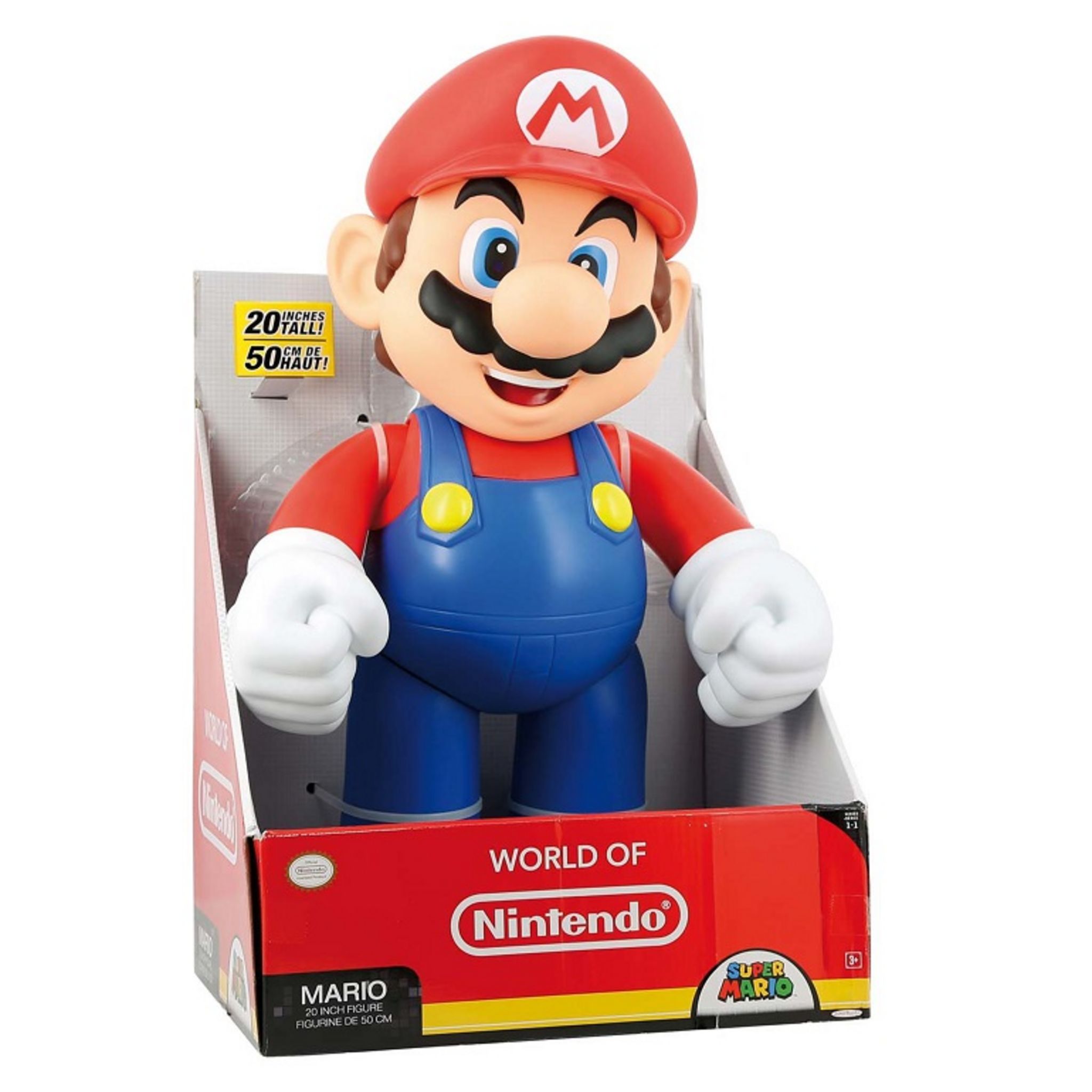 Nintendo Jumbo Super Mario 50 cm au meilleur prix sur