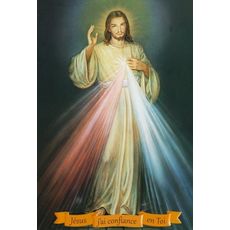  JESUS J'AI CONFIANCE EN TOI. PACK DE 20 IMAGES DE JESUS MISERICORDIEUX, Rassemblement à son image