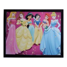  Tableau Princesse 20 x 25 cm Disney cadre enfant Aurore Belle Ariane