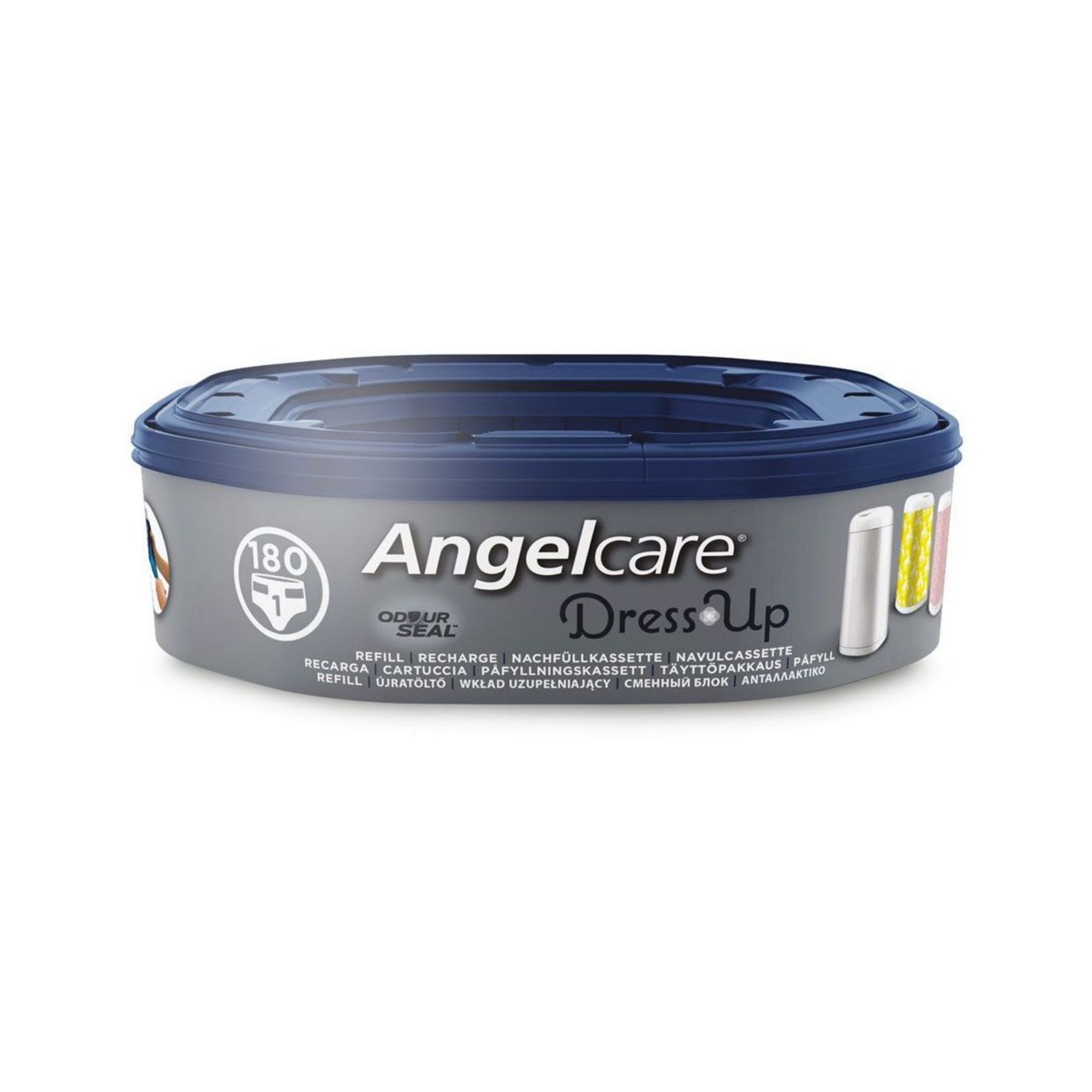 ANGELCARE Recharge poubelle à couches octogonal pour poubelle a