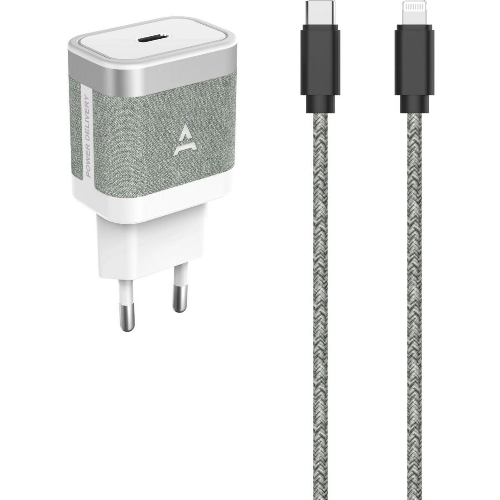 Chargeur secteur ADEQWAT USB-C x2 65W