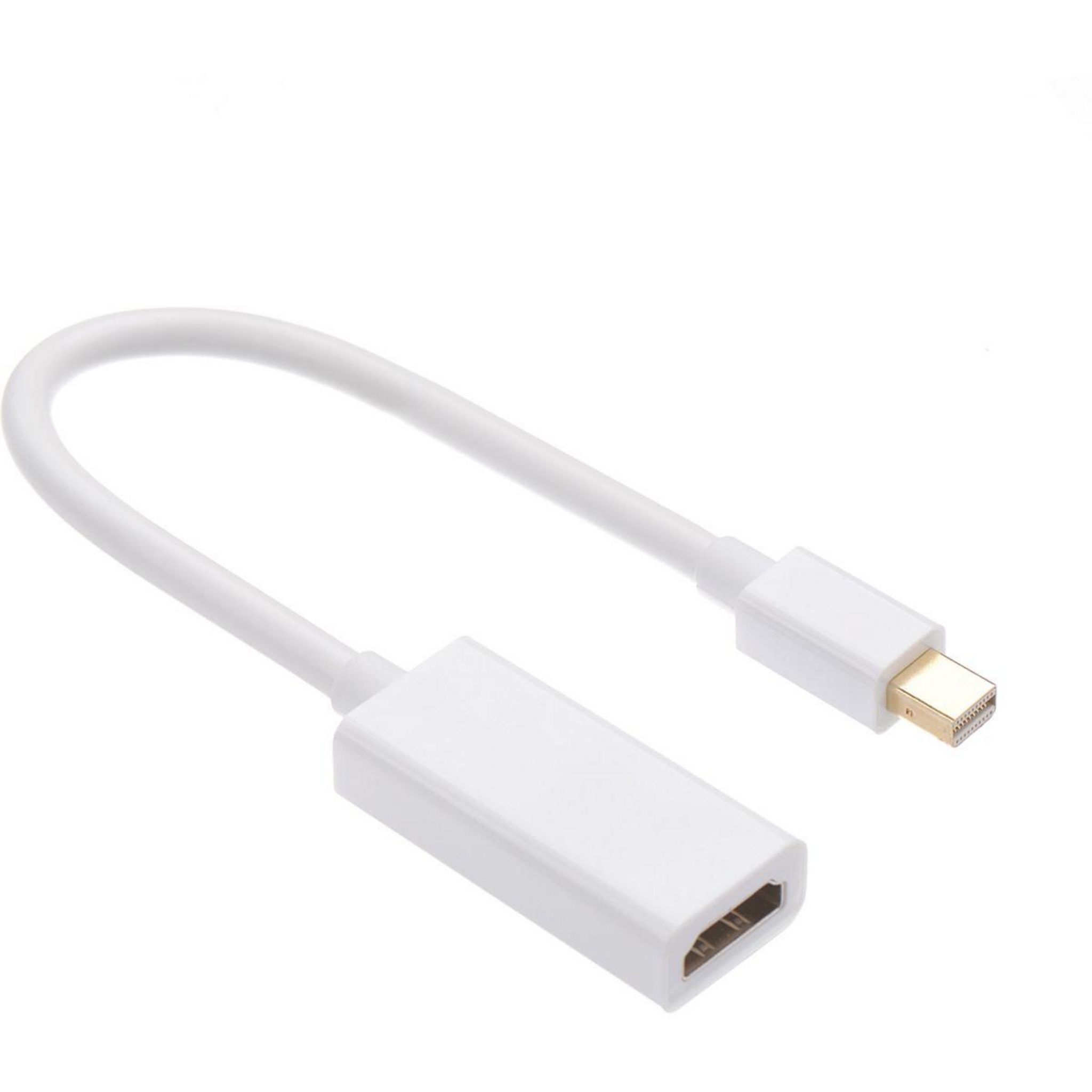 ADAPTATEUR HDMI / DISPLAYPORT MINI, F / M, BLANC