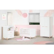 BABY PRICE Chambre bébé complète JOY, coloris naturel