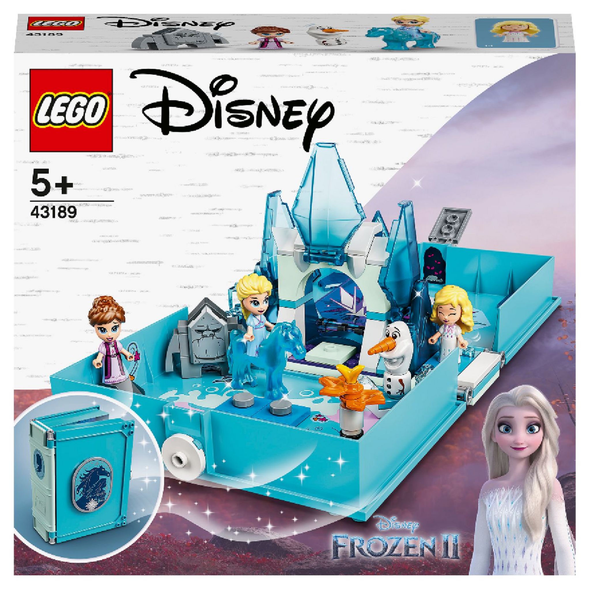 LEGO Disney Princess 43238 Le Château de Glace d'Elsa, Jouet de