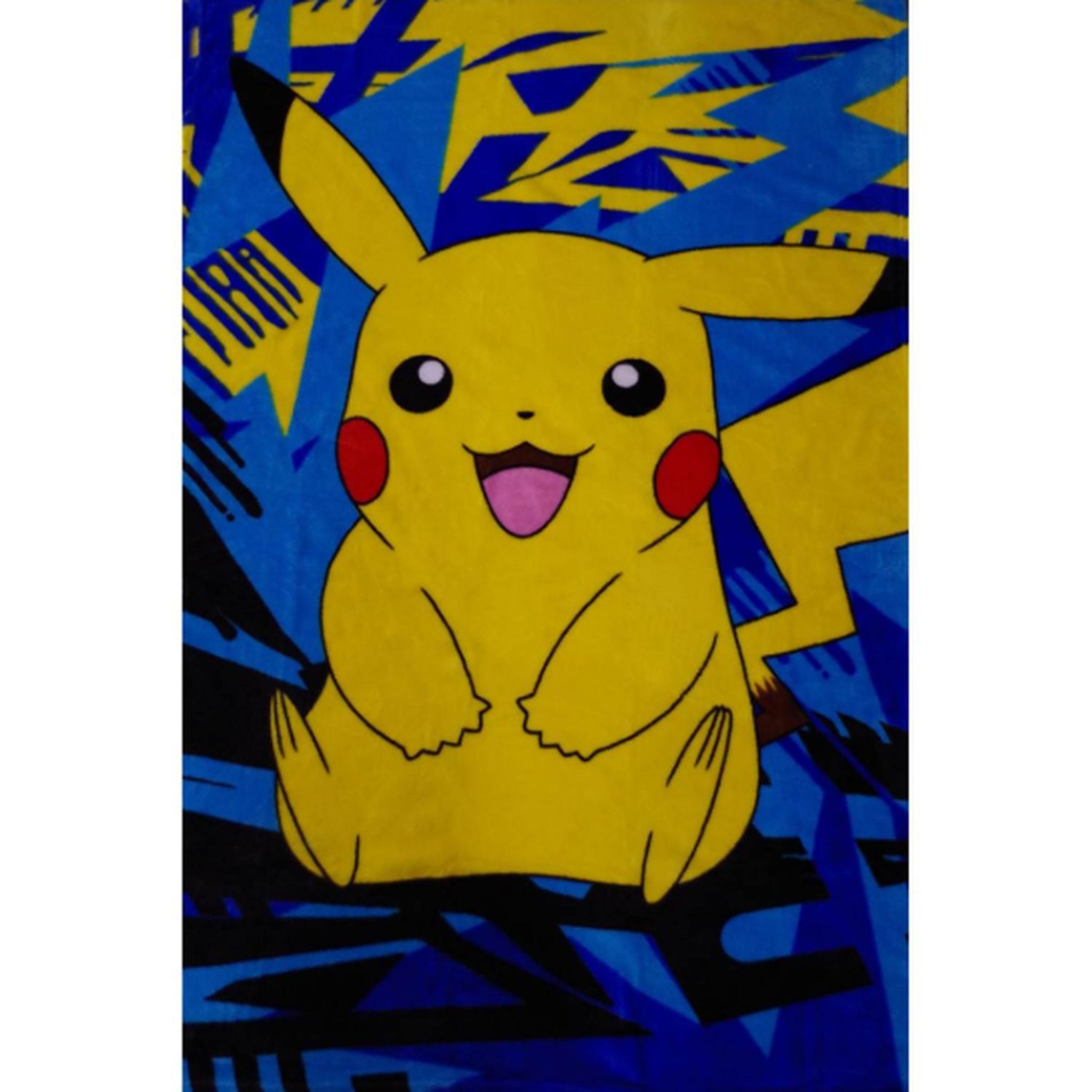 Plaid Coral Pikachu Pokemon pas cher 