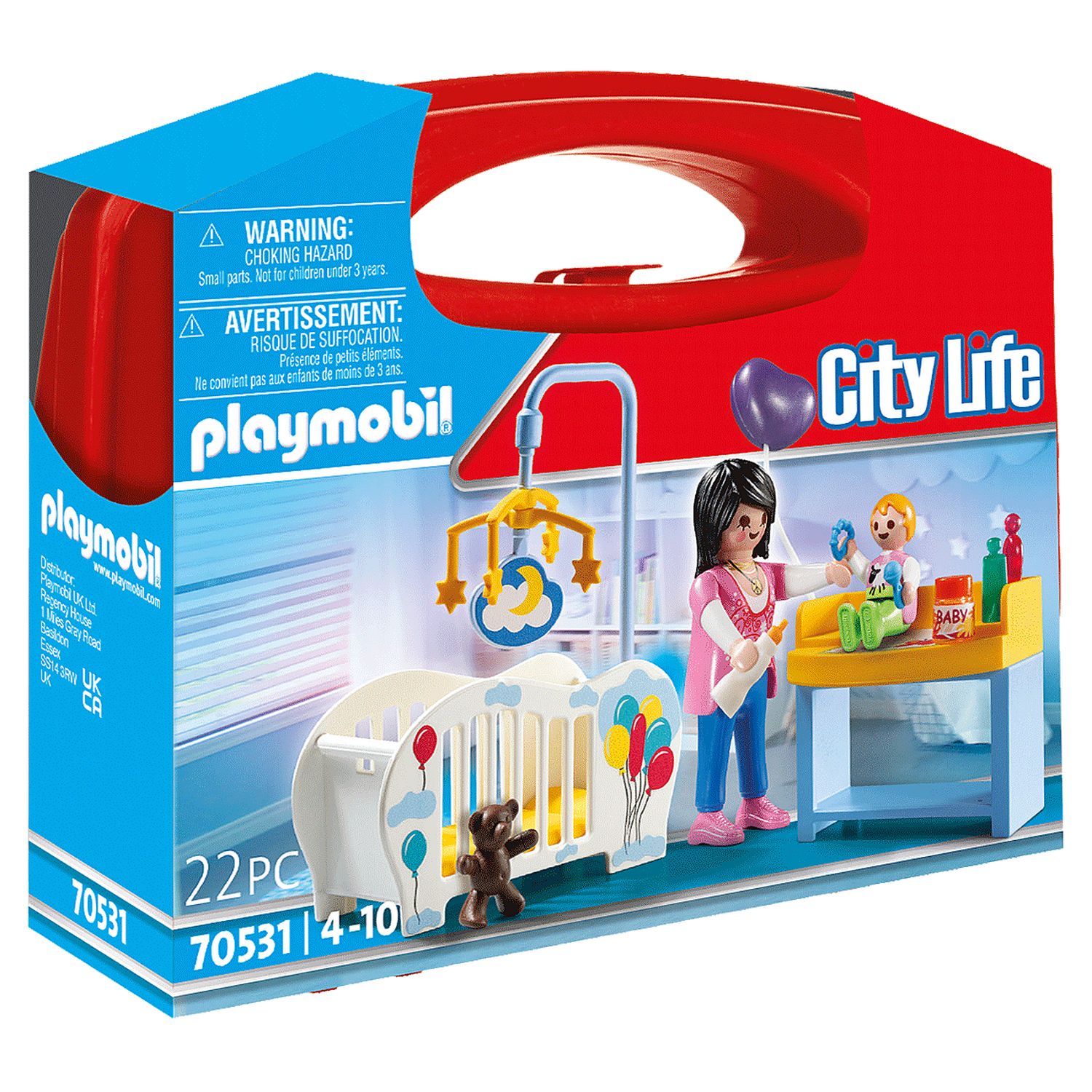 PLAYMOBIL 70210 - Dollhouse - Chambre de bébé pas cher 