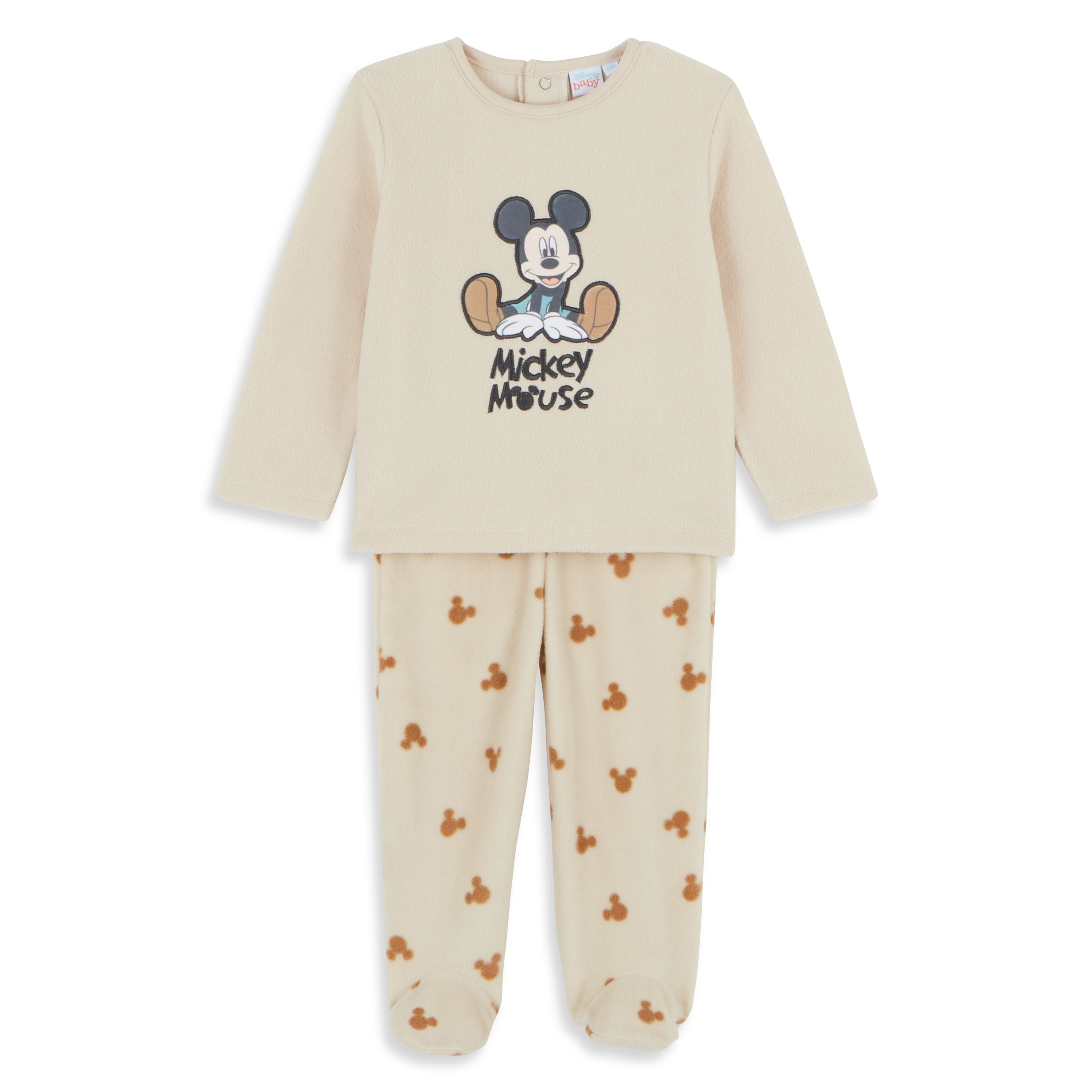 INEXTENSO Pyjama bleu garçon en coton MICKEY pas cher 