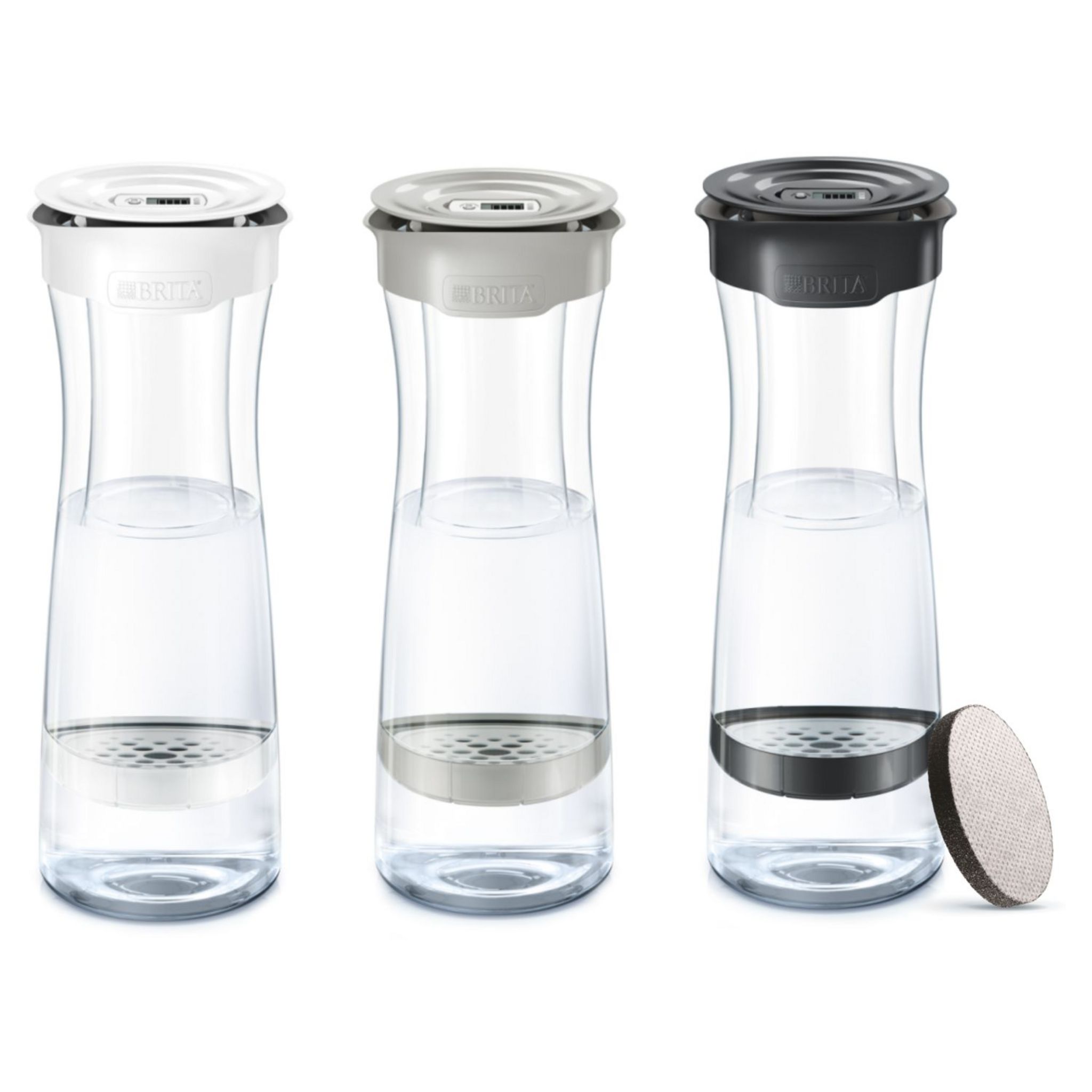 Bouteille filtrante Brita Gris Foncé avec 1 filtre MicroDisc inclus