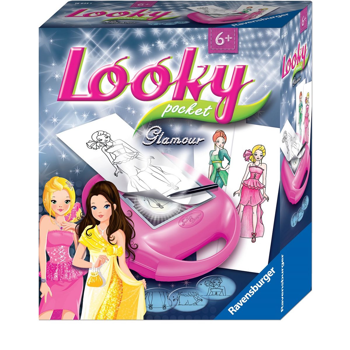 RAVENSBURGER Studio de mode Looky pocket glamour pas cher 