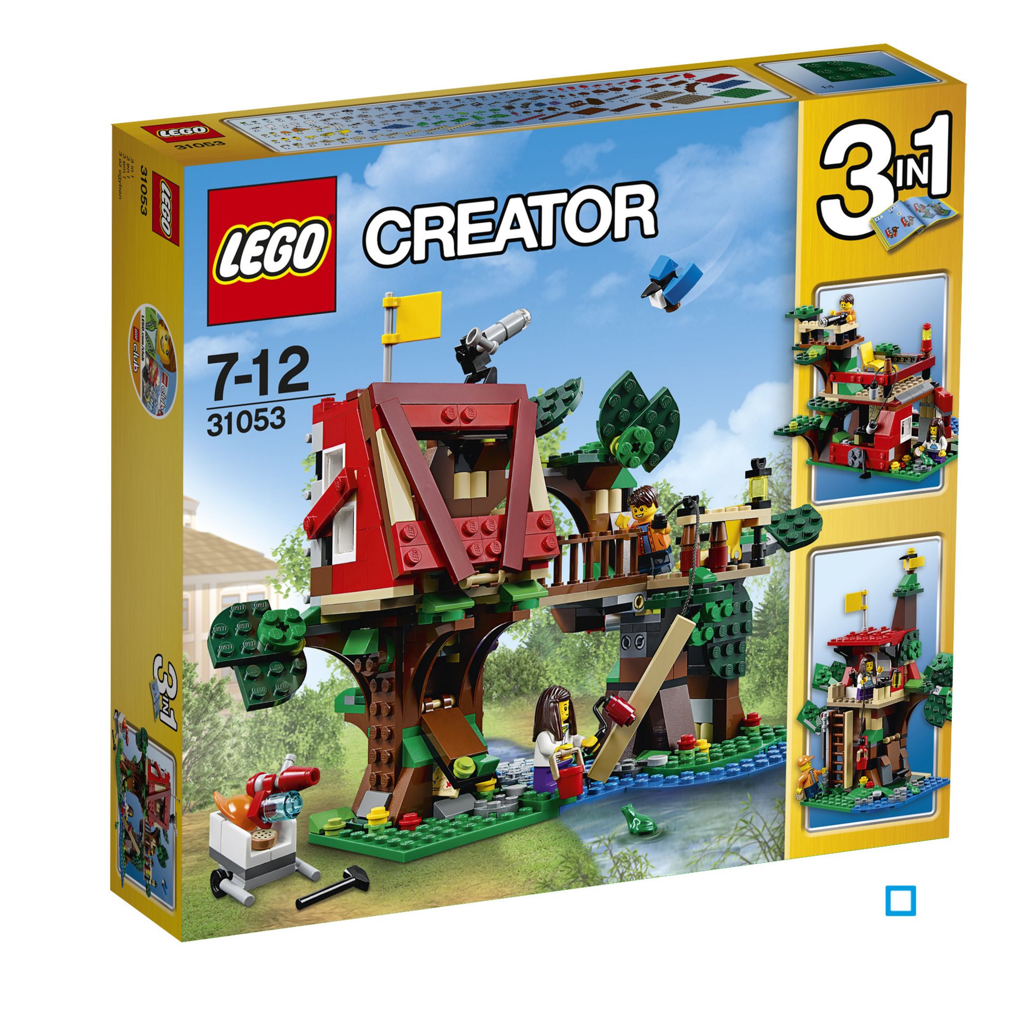 LEGO Creator 31053 - Les aventures dans la cabane dans l'arbre pas cher 