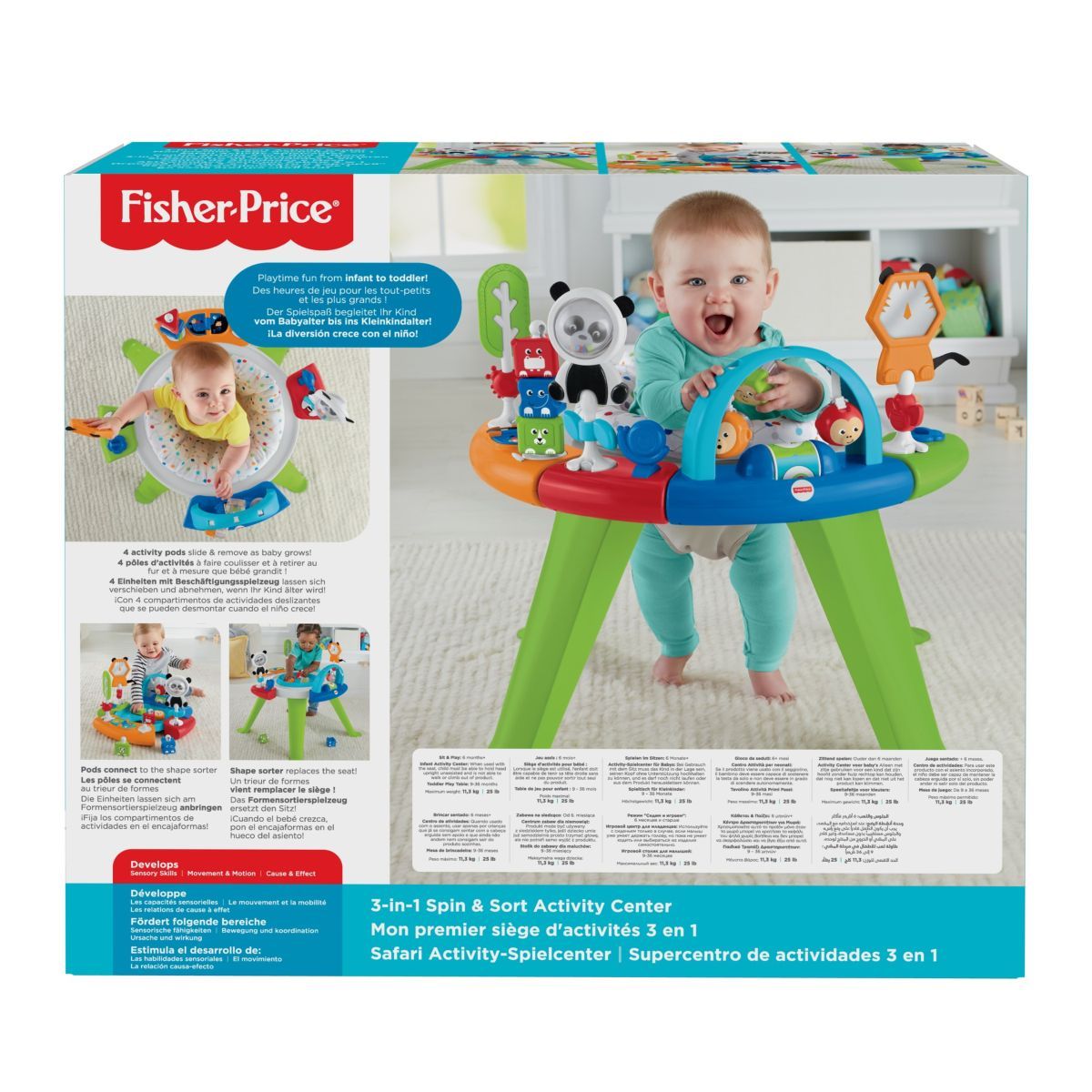 Fisher Price Centre D Activites 3 En 1 Pas Cher A Prix Auchan