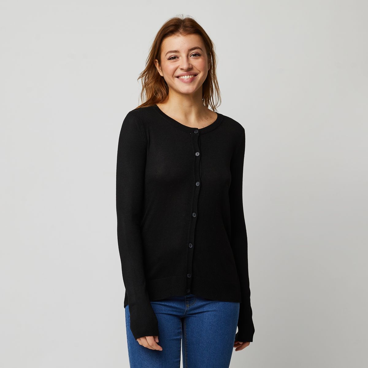 Cardigan best sale noir femme