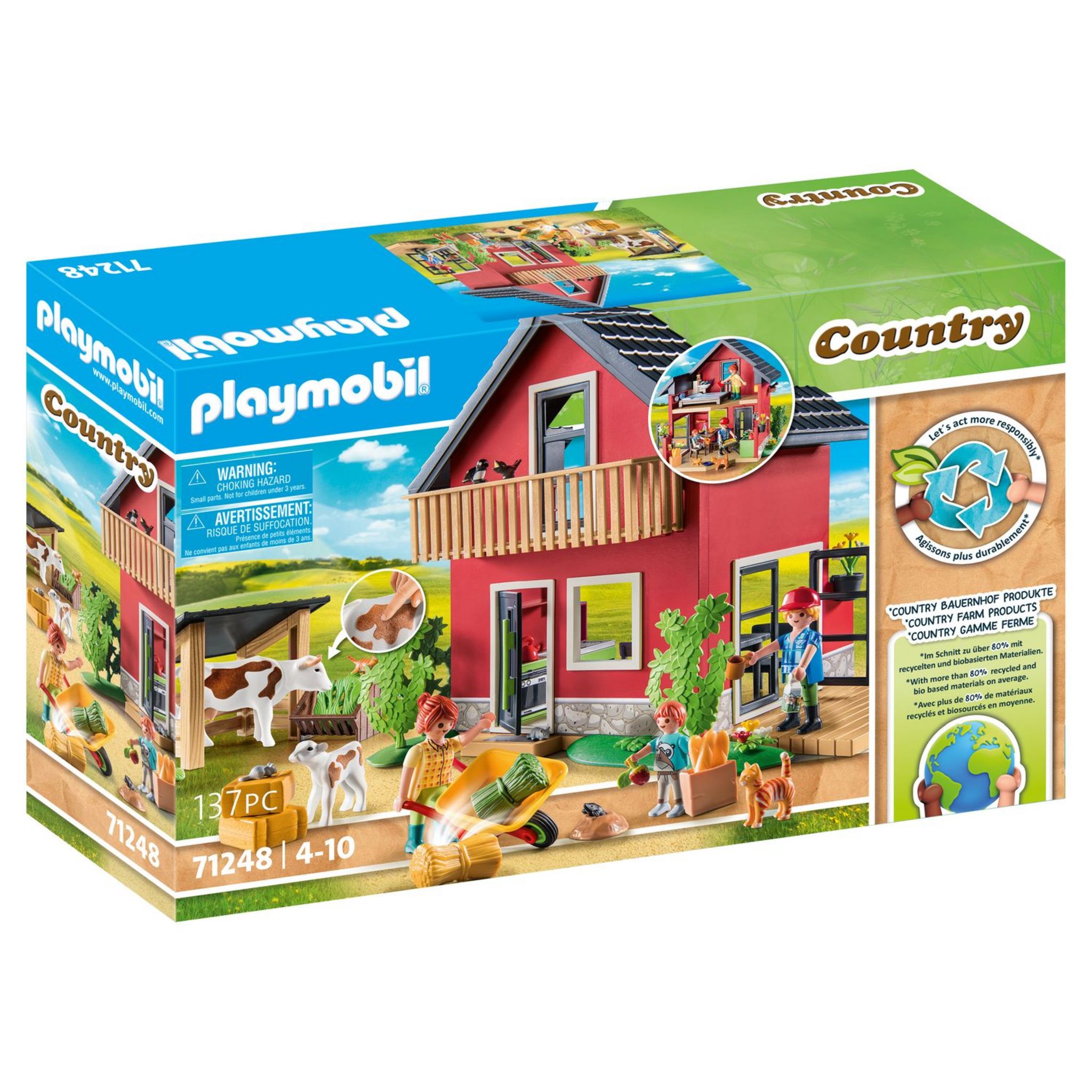 Soldes Playmobil Ferme pédagogique (71191) 2024 au meilleur prix