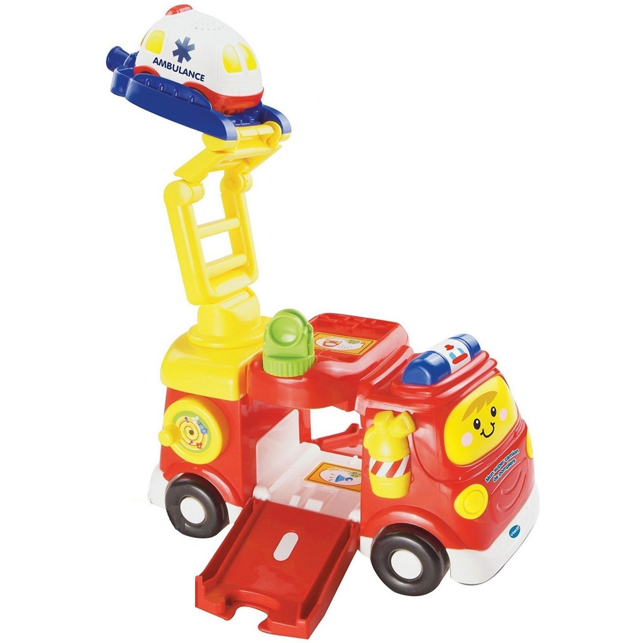 Tut Tut Copains Super Camion Caserne de Pompiers VTECH - Dès 1 an 