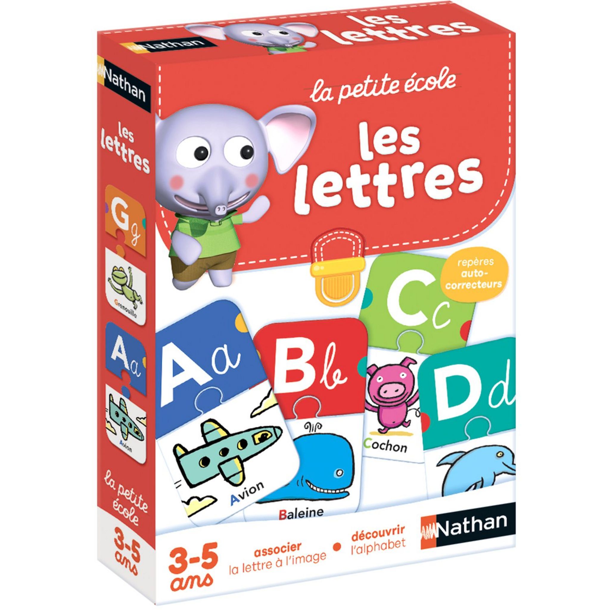 Nathan - Jeu de cartes éducatif dès 5 ans pour jouer avec les