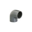 Coude PVC Pression PLASSON - À coller - 90° - Diamètre 25 mm - Femelle-femelle - 39307A