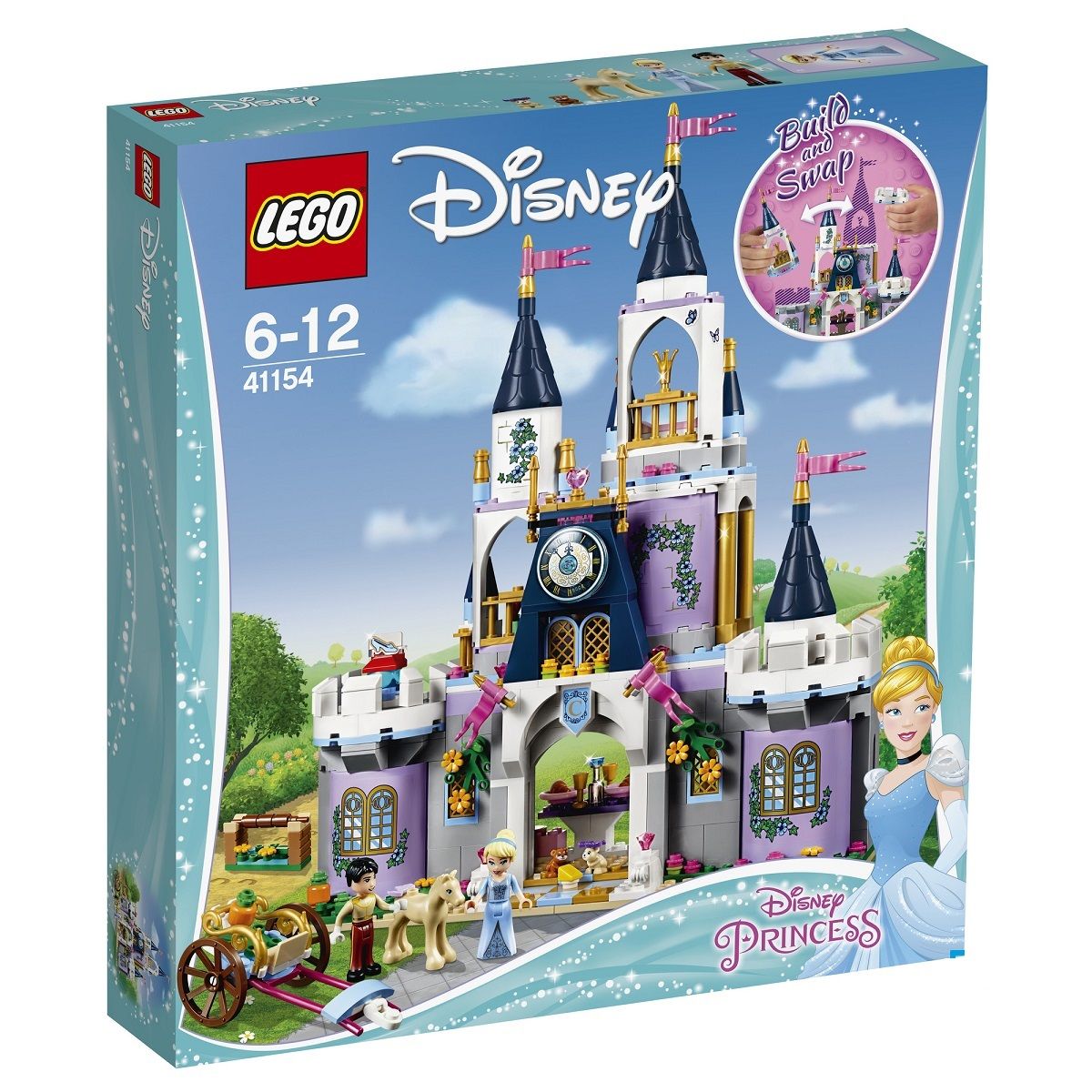 LEGO Disney Princess 41154 - Le palais des rêves de Cendrillon