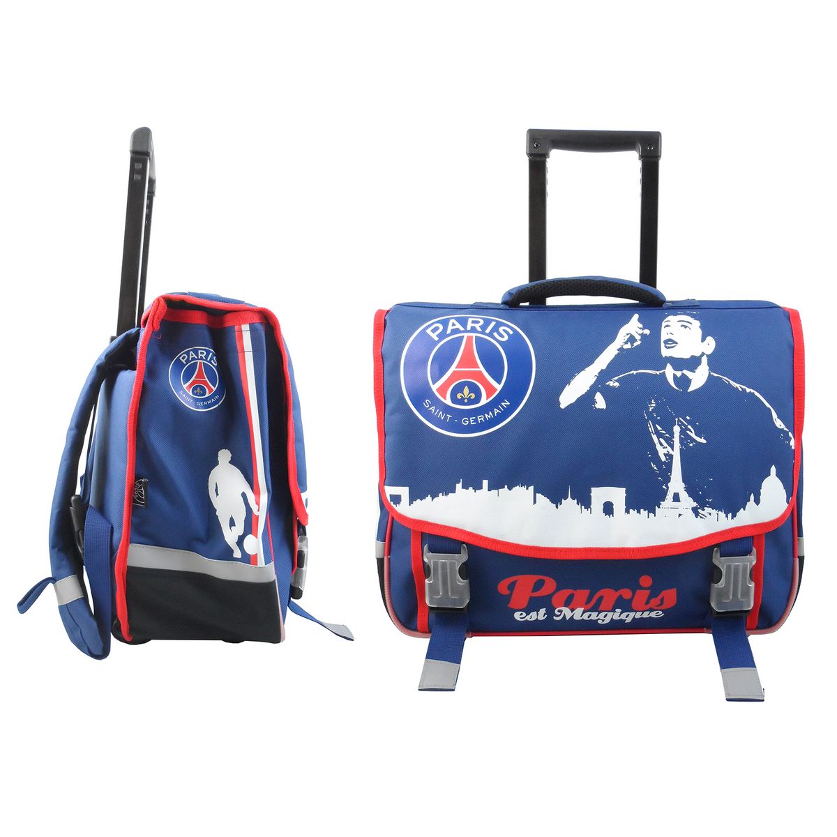 Cartable à roulette psg sale