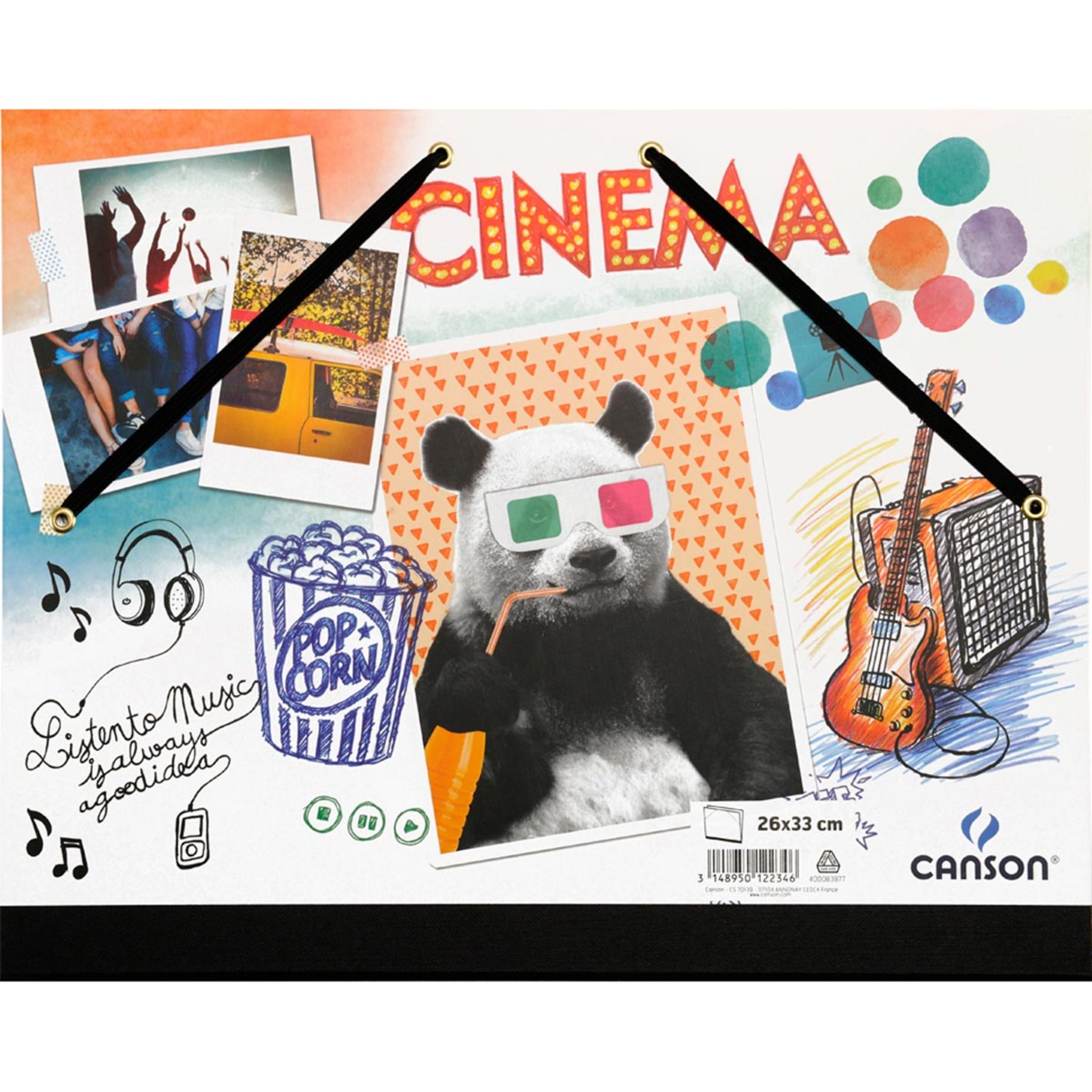 Carton à dessin CANSON Studio 32x45cm Edition Artiste orange : Chez  Rentreediscount Fournitures scolaires