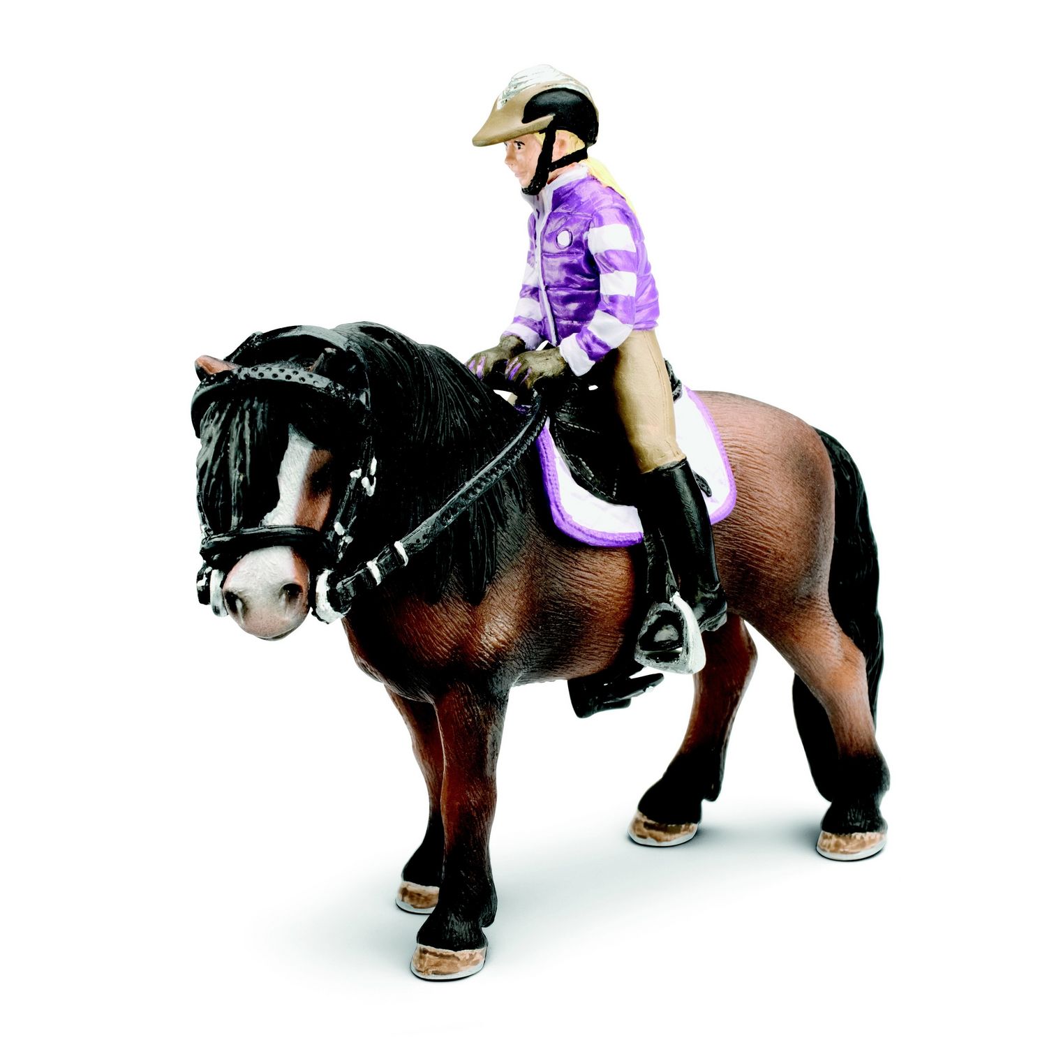 Schleich Set Figurines Equitation Poney pas cher 