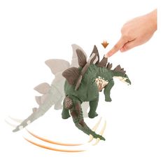 MATTEL Figurine dinosaure Stegosaure Méga Ravageur - Jurassic World