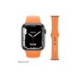 ibroz bracelet montre apple watch silicone 38/40/41mm orange