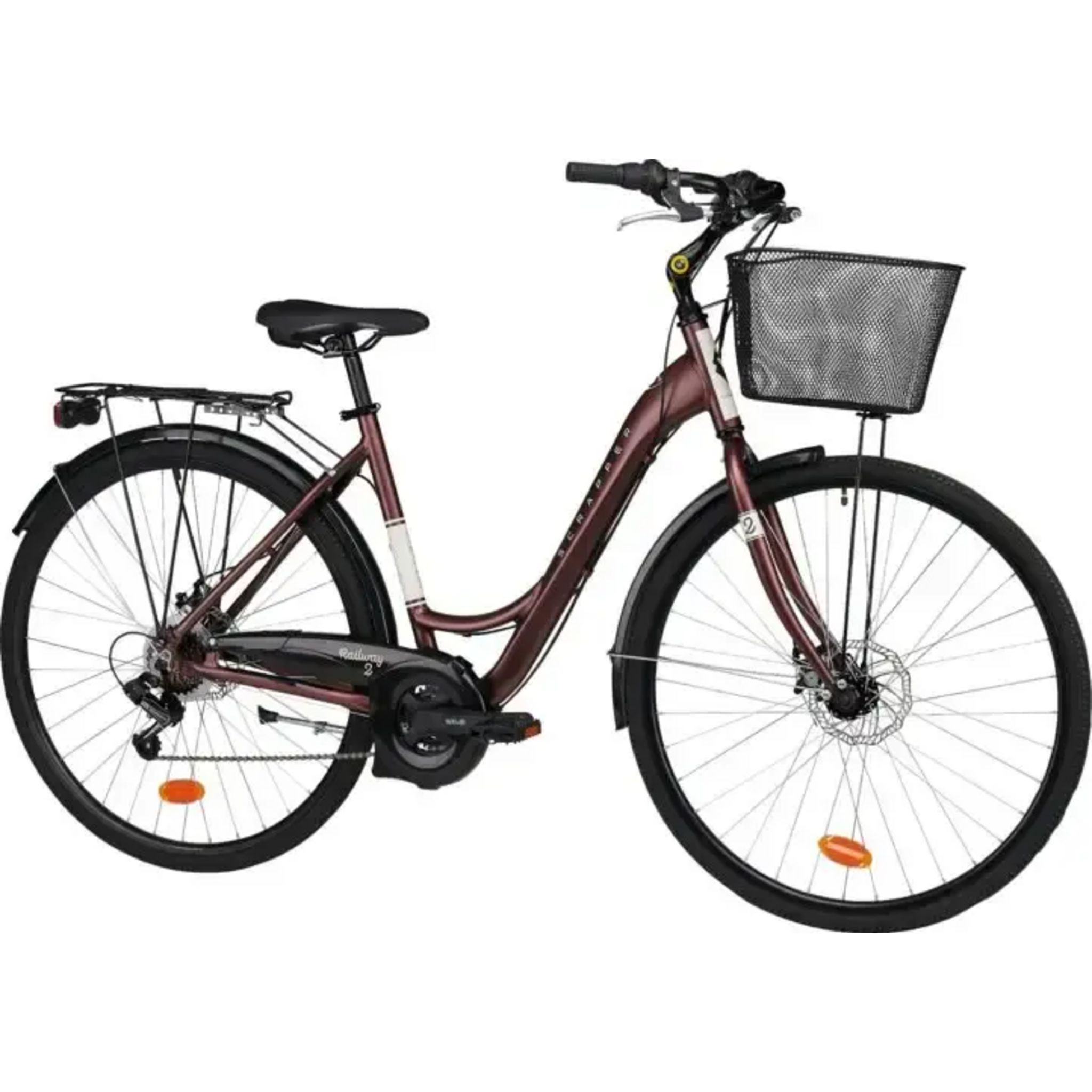 VTC 28'' Cadre Rigide Femme Alu ALIZEE - 7 vitesses - Shimano