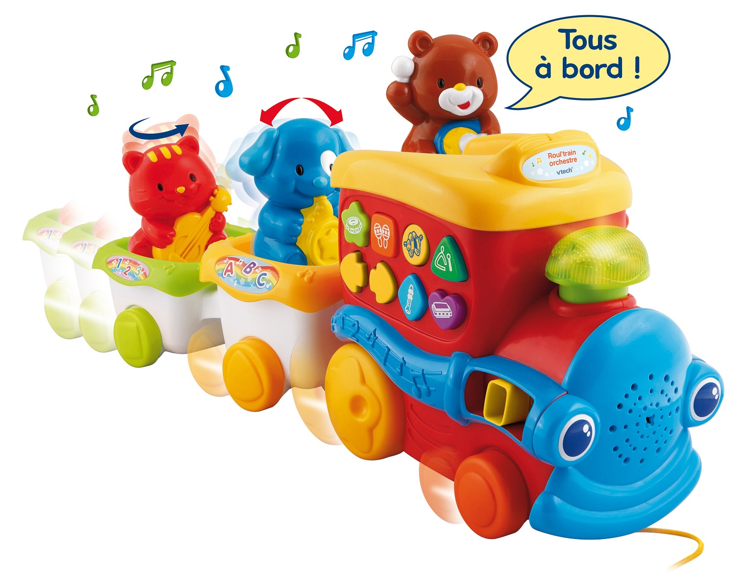 VTECH Roul'Train Orchestre pas cher 