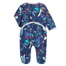 Petit Béguin Pyjama bébé Sea You (Bleu)