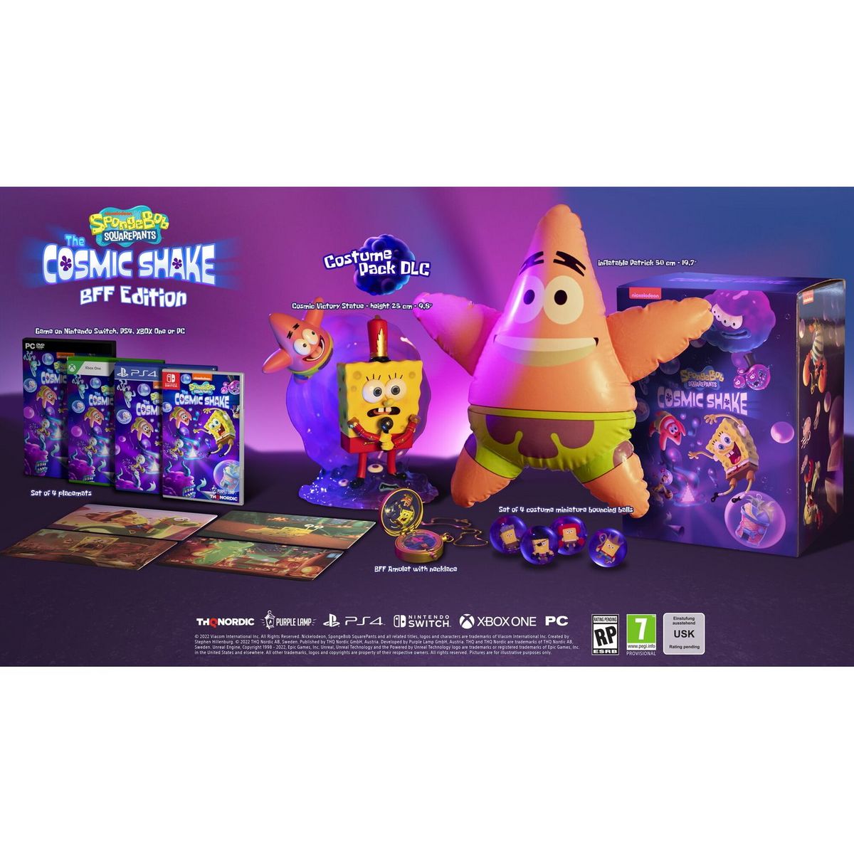 SpongeBob SquarePants Cosmic Shake - BFF Edition Nintendo Switch Pas ...