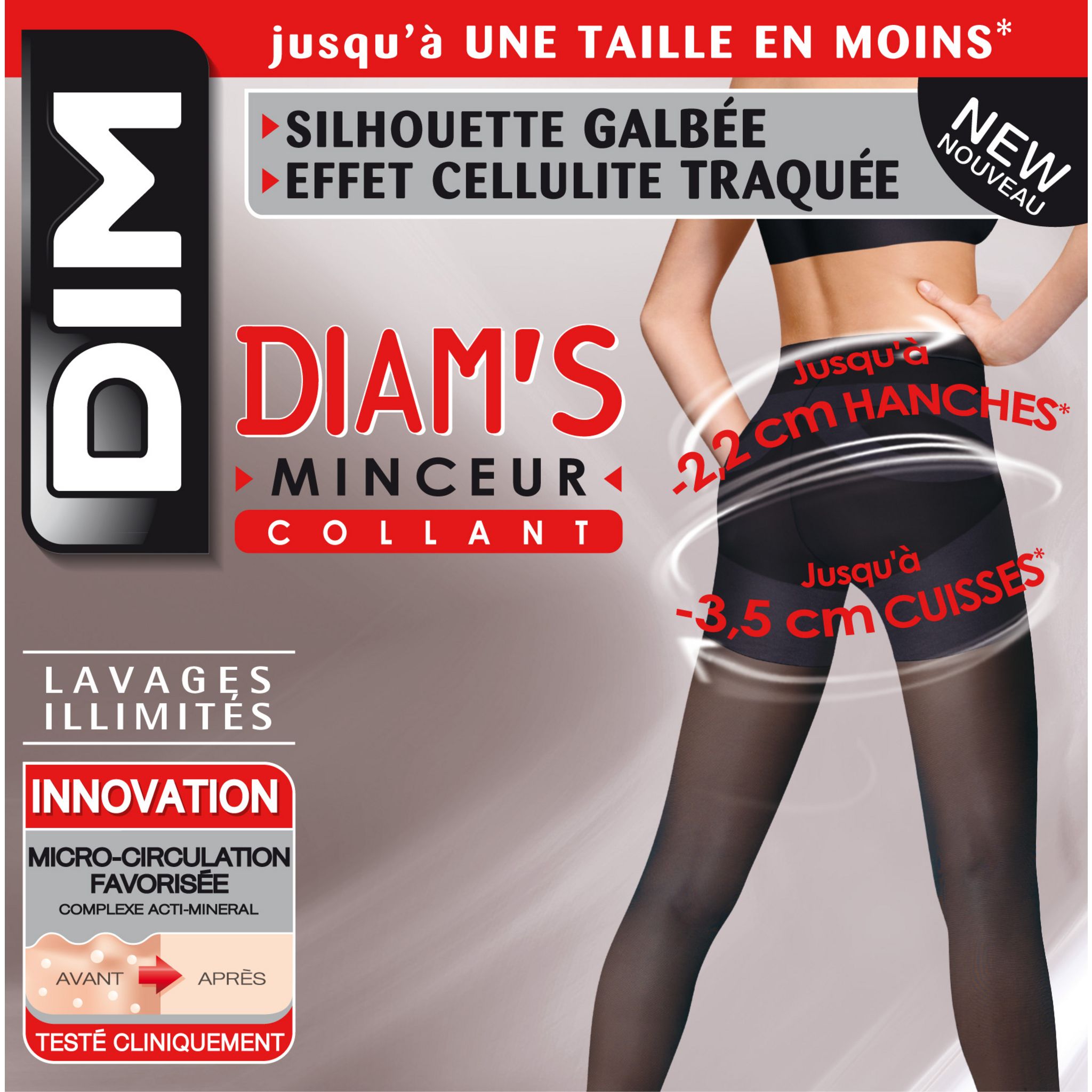 Collant on sale diam's minceur