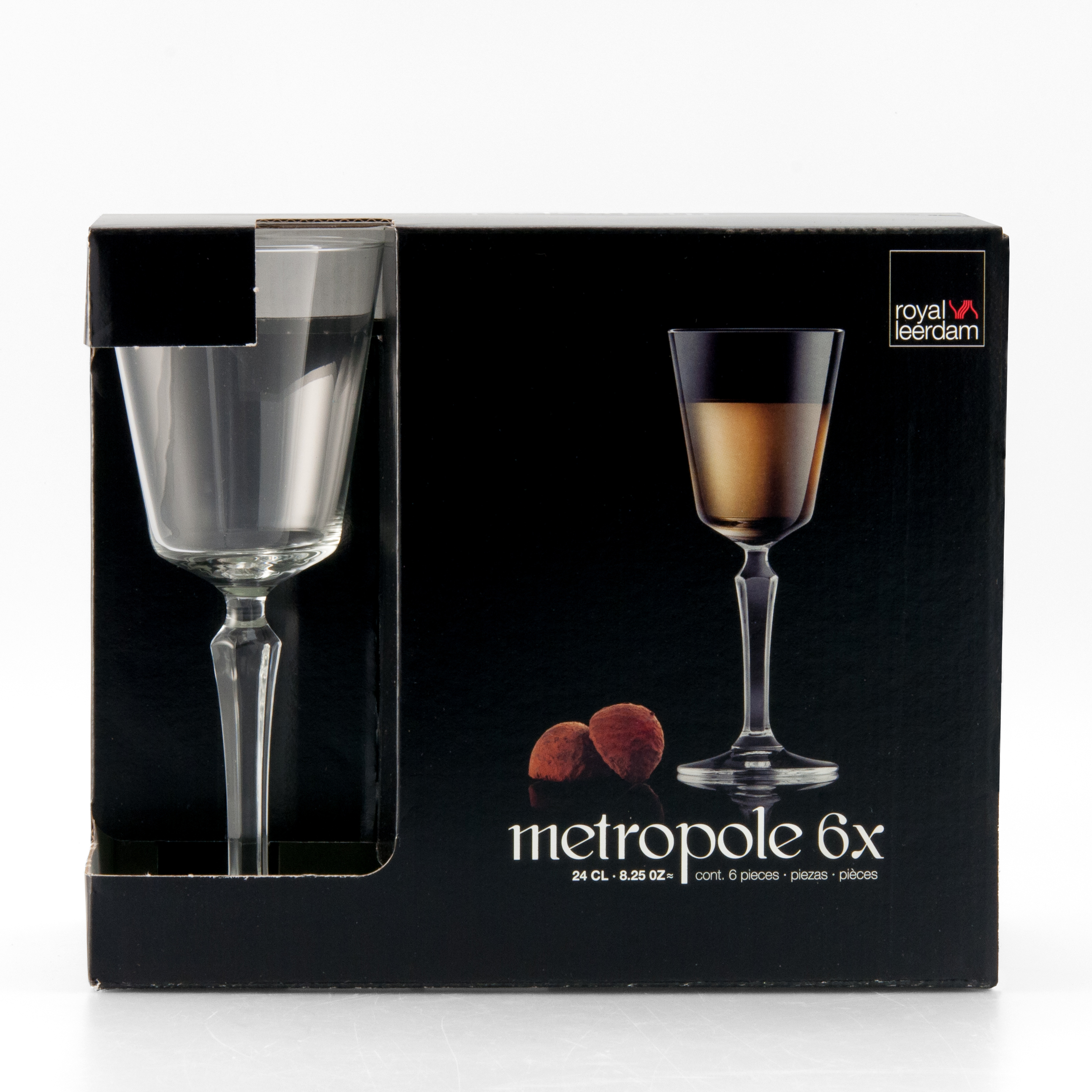 Coffret 6 Petits Verres Fruits