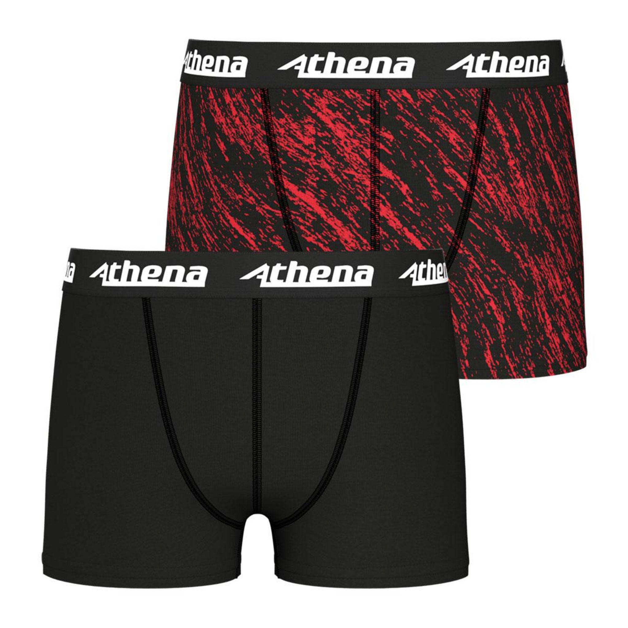 Athena Lot de 2 boxers gar on Sport pas cher Auchan