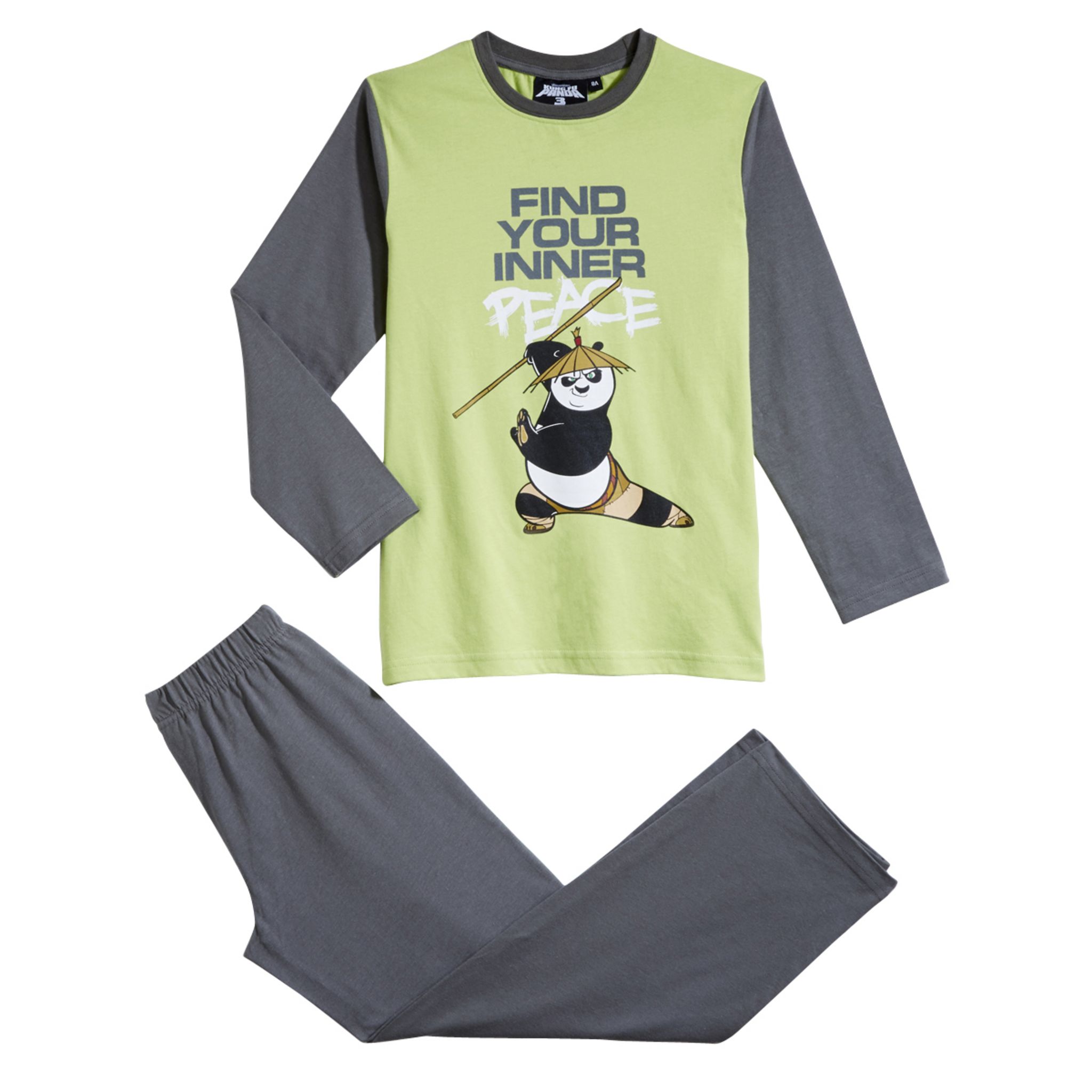 KUNG FU PANDA Pyjama gar on du 2 au 8 ans pas cher Auchan