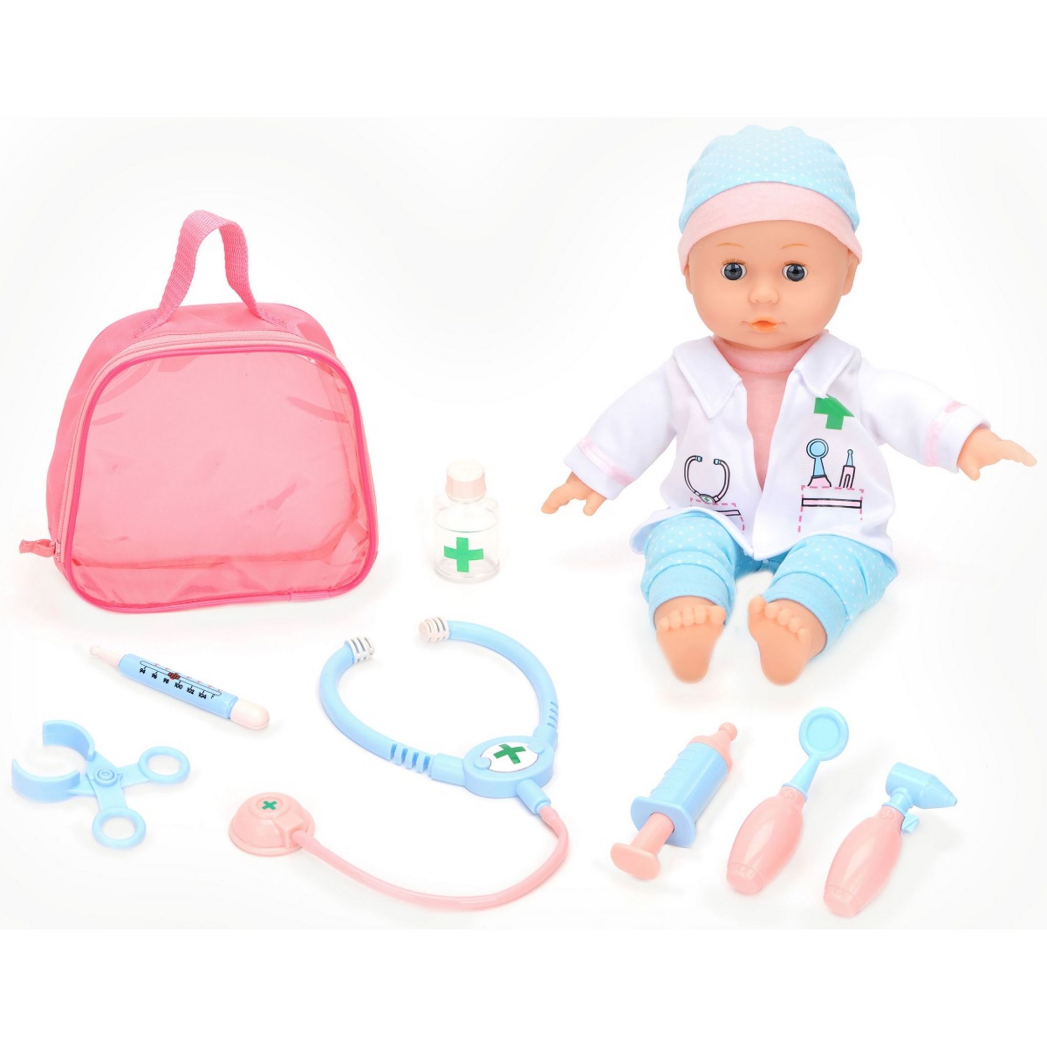 One Two Fun Coffret mon bébé 30 cm et accessoires pas cher 