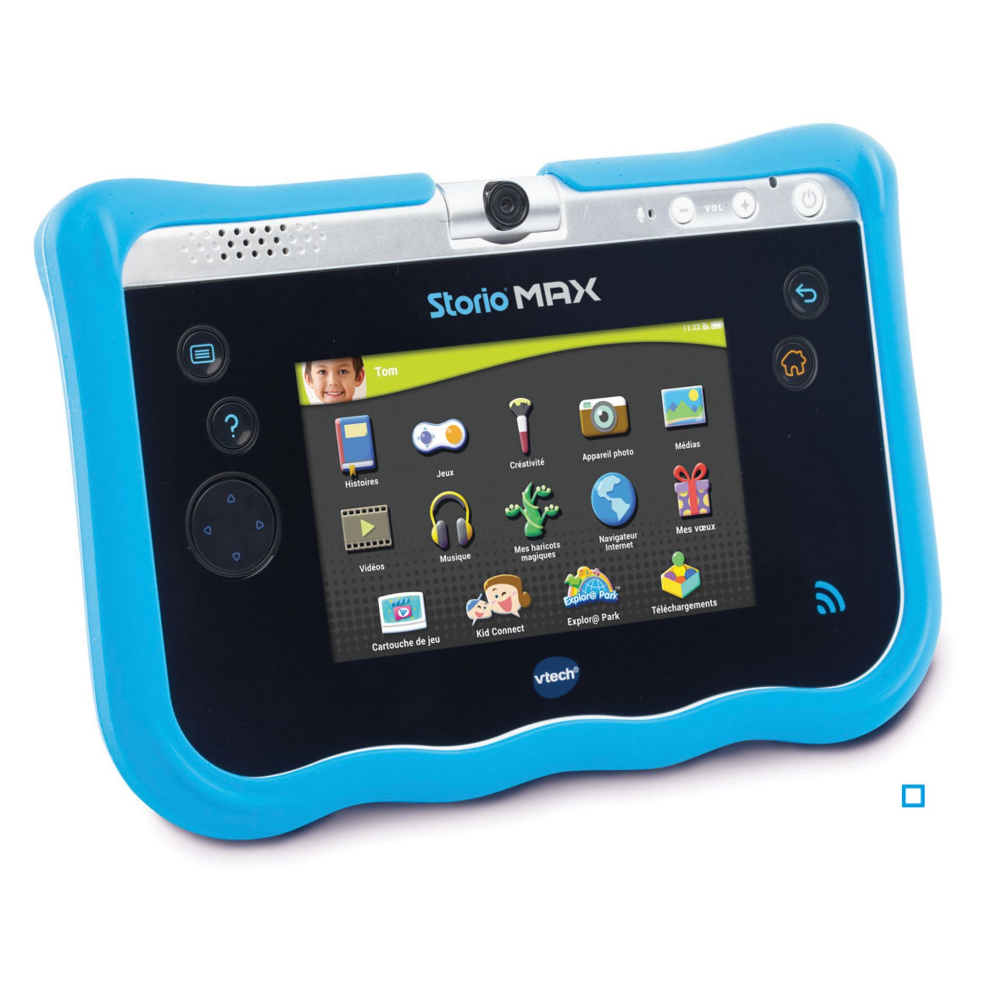 VTECH Coque de protection Bleue Storio Max 5'' pas cher 